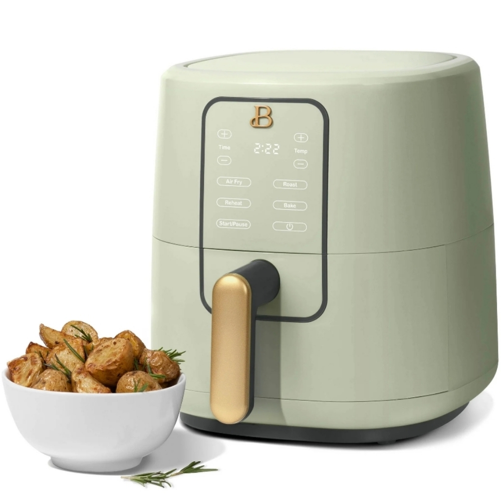 💕 New Beautiful Sage Green Air Fryer 3 Qt